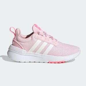 Adidas Girls‎ Racer TR21 Pink Athletic Running Shoes Sz 4 youth
